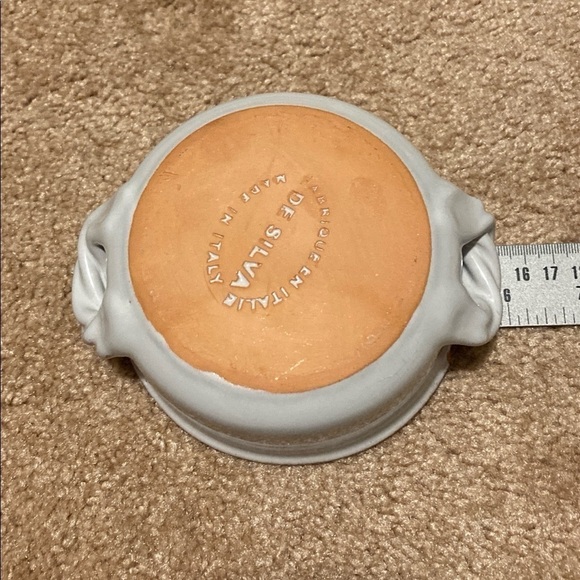 Terra-Cotta Individual Baking Dish, De Silva Pottery/Italian, Vintage - Picture 3 of 7